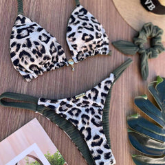 Leopard Sling Bikini