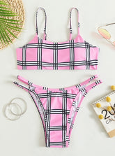 Tie-dyed Gradient Swimsuit Bikini