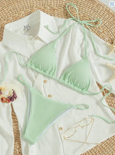 Women Split Bikini Suit