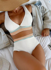 High Waist Split Bikini