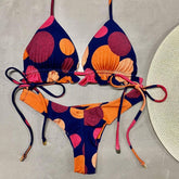 Bikini im Resort-Stil mit Punkten