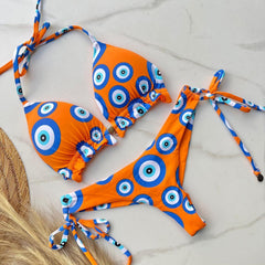 holiday style sling split bikini