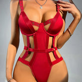 Bandage Cutout Lingerie Set