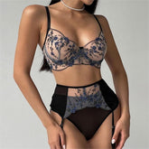 Exquisite Embroidery Lingerie Set