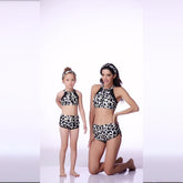 Style sports parent-child swimsuit