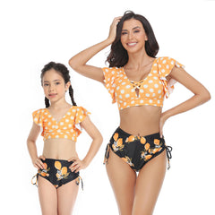 Parent-Child Bikini Two-Piece Swimsuit
