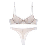 Conjunto de bralette ultrafino push up
