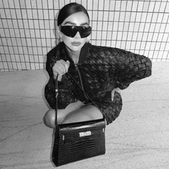 Biker Zip Up Vegan Leather Braided Crop Bomber Jacket Matching Set