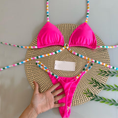 Rainbow Sling Two-piece Swimsuit