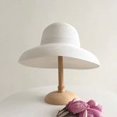 Handgemachter Sommer-Sonnenhut im Hepburn-Stil