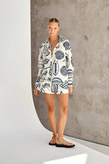 2-teiliges Set mit Sommerprint für Damen