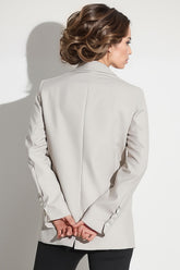 Blazerwith Twist and Cuts - Beige