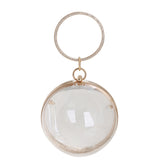 Pulsera redonda de PVC con detalles de diamantes de imitación, dorada