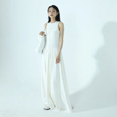 ALENA SLEEVELESS PUFF DRESS