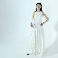 ALENA SLEEVELESS PUFF DRESS