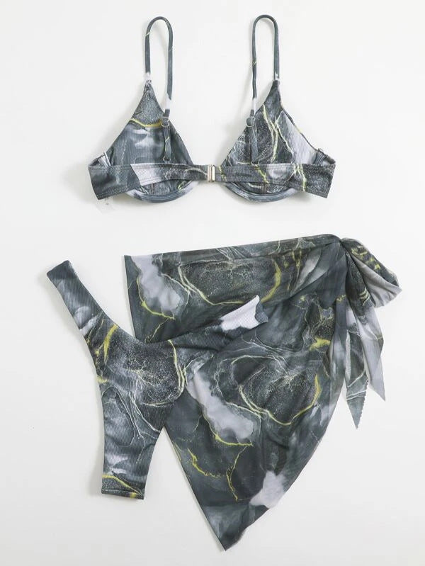 Three-piece Bikini Suit