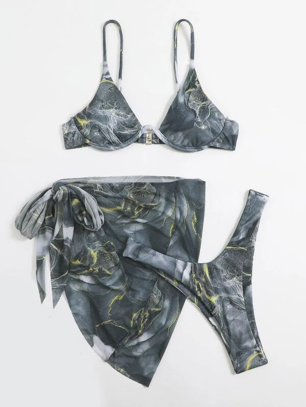 Three-piece Bikini Suit