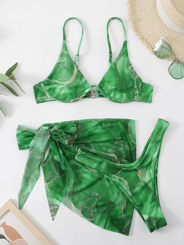 Three-piece Bikini Suit