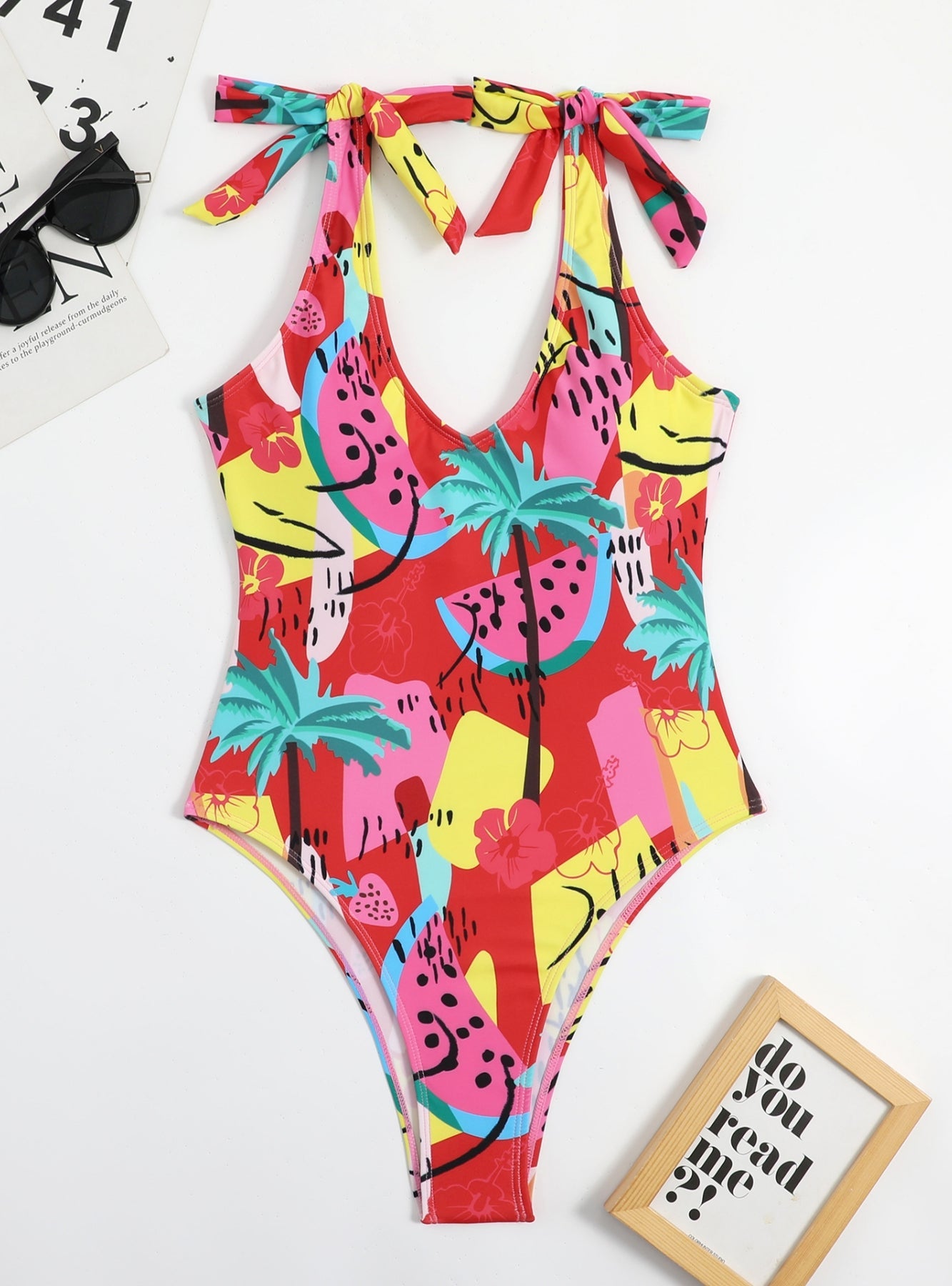 Floral One-piece Swimsuit