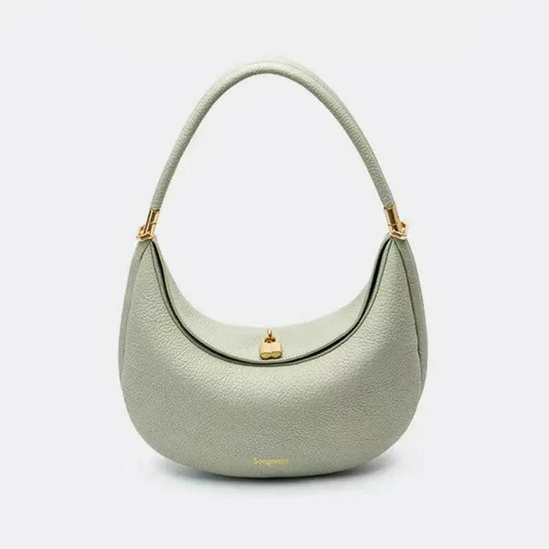 Bolso de hombro y axila de cuero sintético para mujer de moda 
