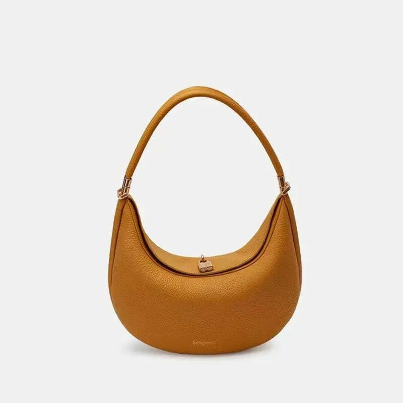 Bolso de hombro y axila de cuero sintético para mujer de moda 