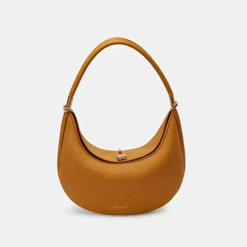 Bolso de hombro y axila de cuero sintético para mujer de moda 