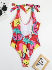 Floral One-piece Swimsuit