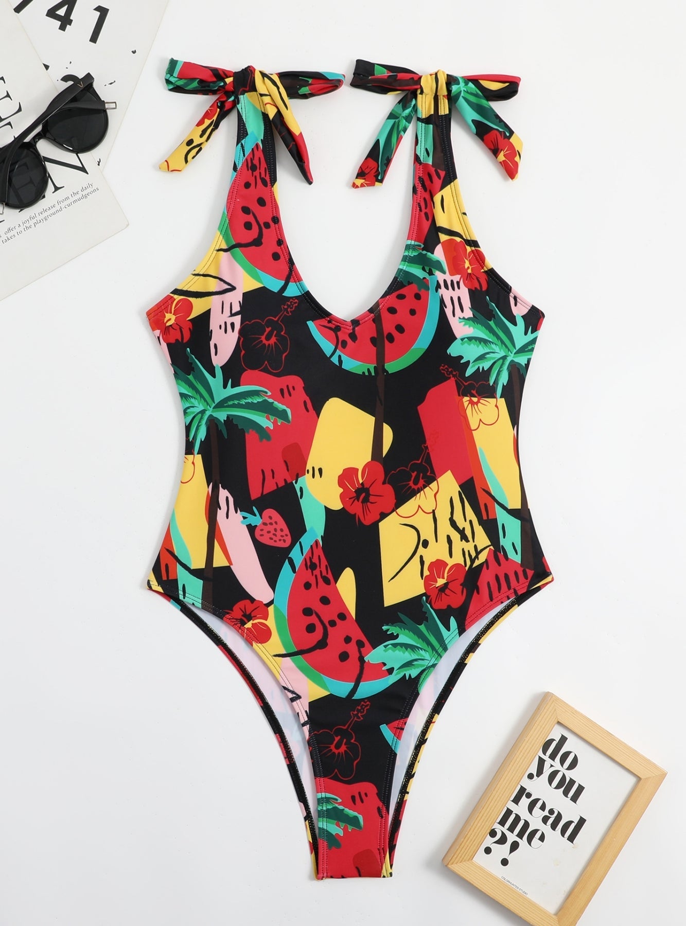 Floral One-piece Swimsuit