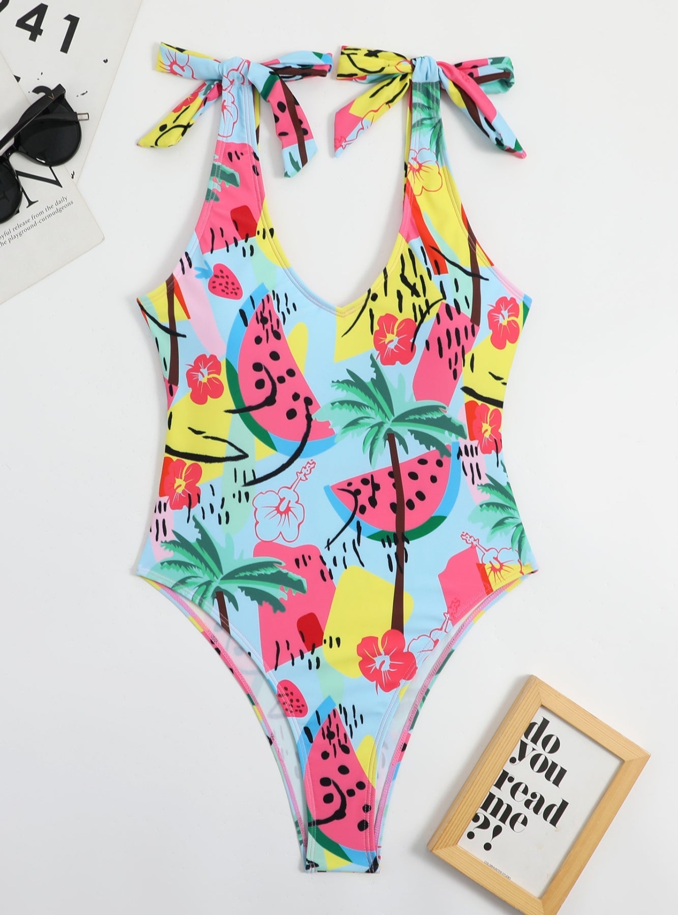 Floral One-piece Swimsuit