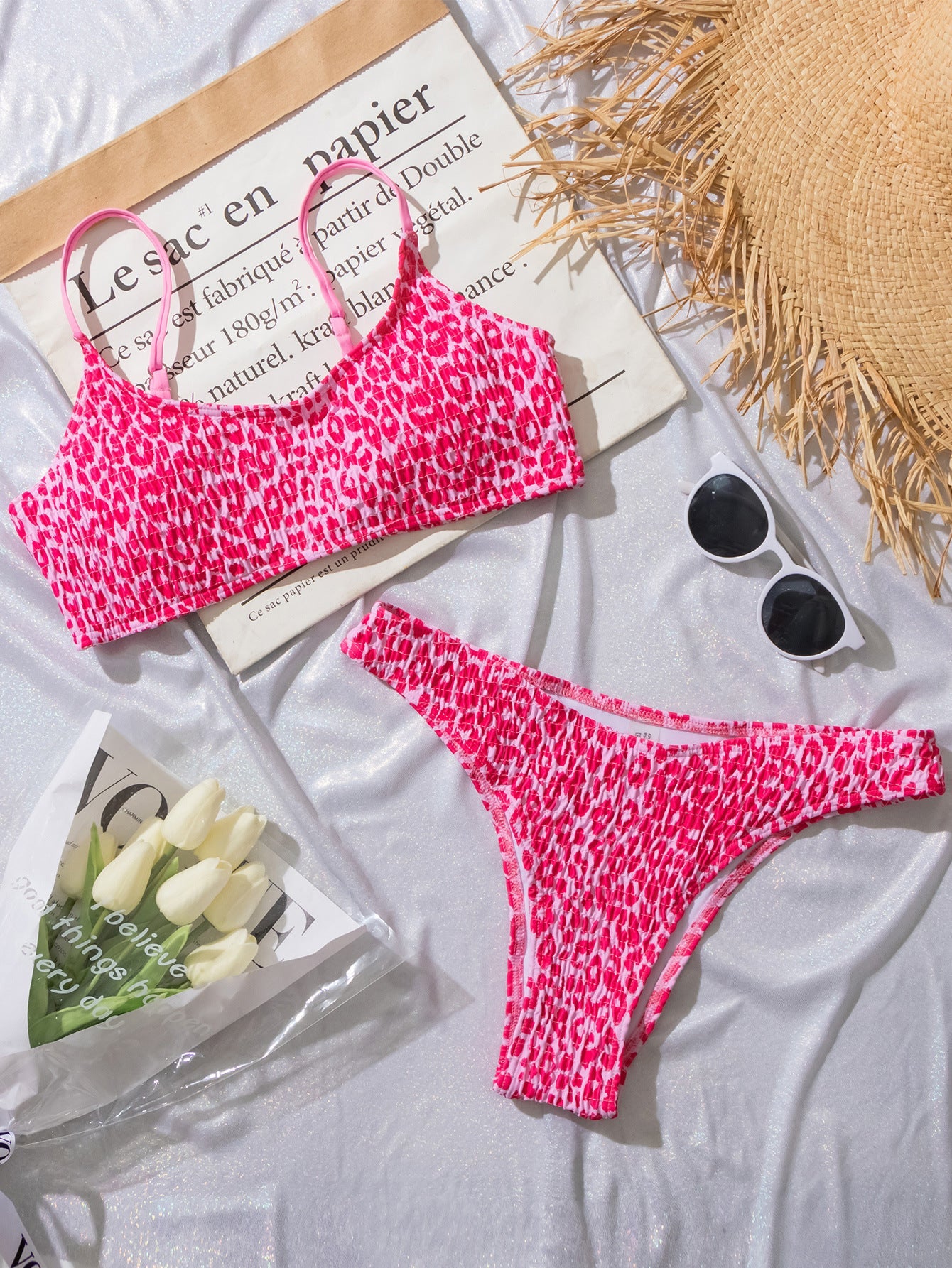 Bikini mit Leopardenmuster