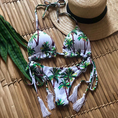 coconut suspender bikini