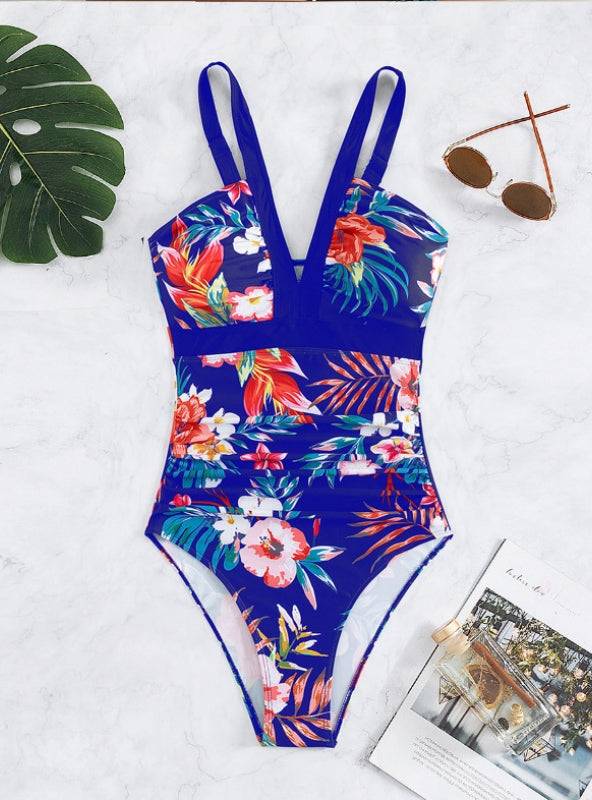 One-piece Print Swimsuit