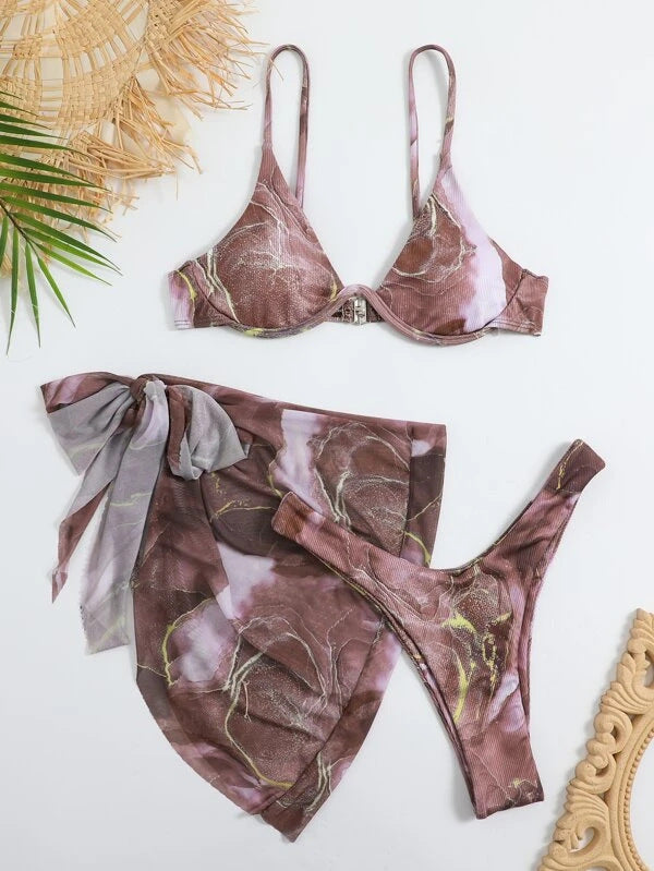 Three-piece Bikini Suit