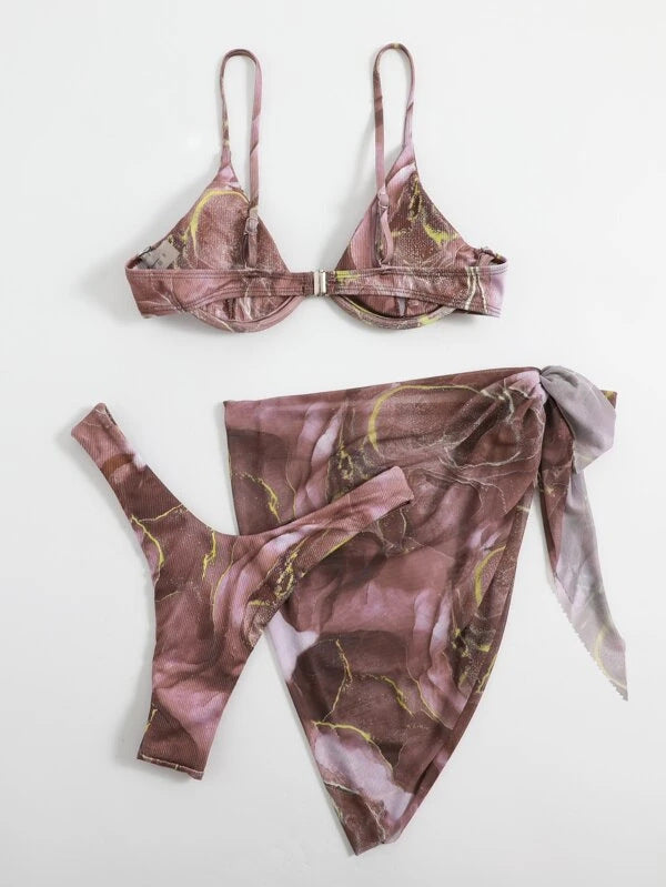 Three-piece Bikini Suit