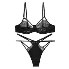 Ultradünnes Bralette-Set ohne Schwamm