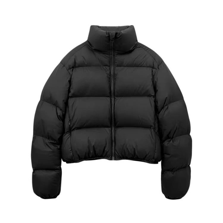 Black PUFFER JACKET