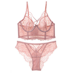 Ultra Thin Soft Breathable Sheer Bralette Set