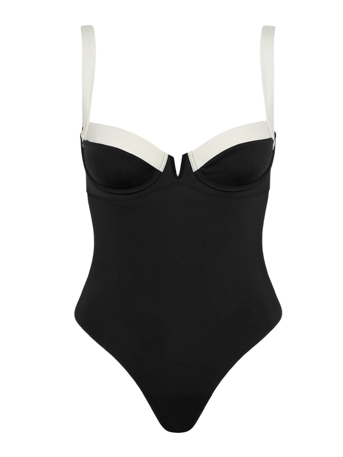 Colorblock Push-Up Bikini