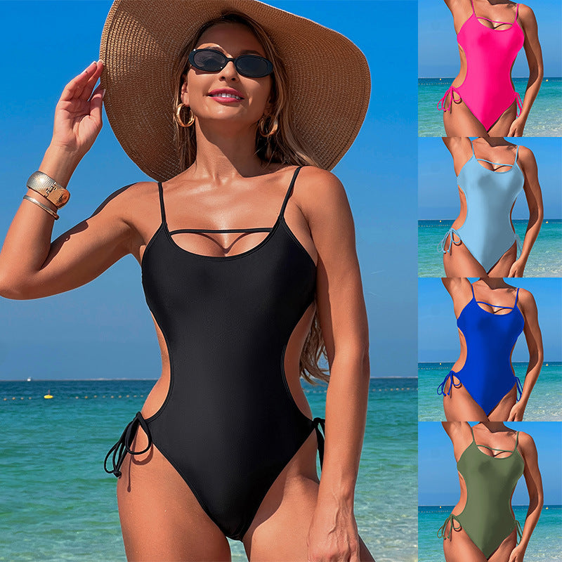 Huludao Backless Swimsuit One-Piece Swimsuit