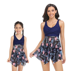 Parent-Child Swimsuit Slimming Hot Spring Set