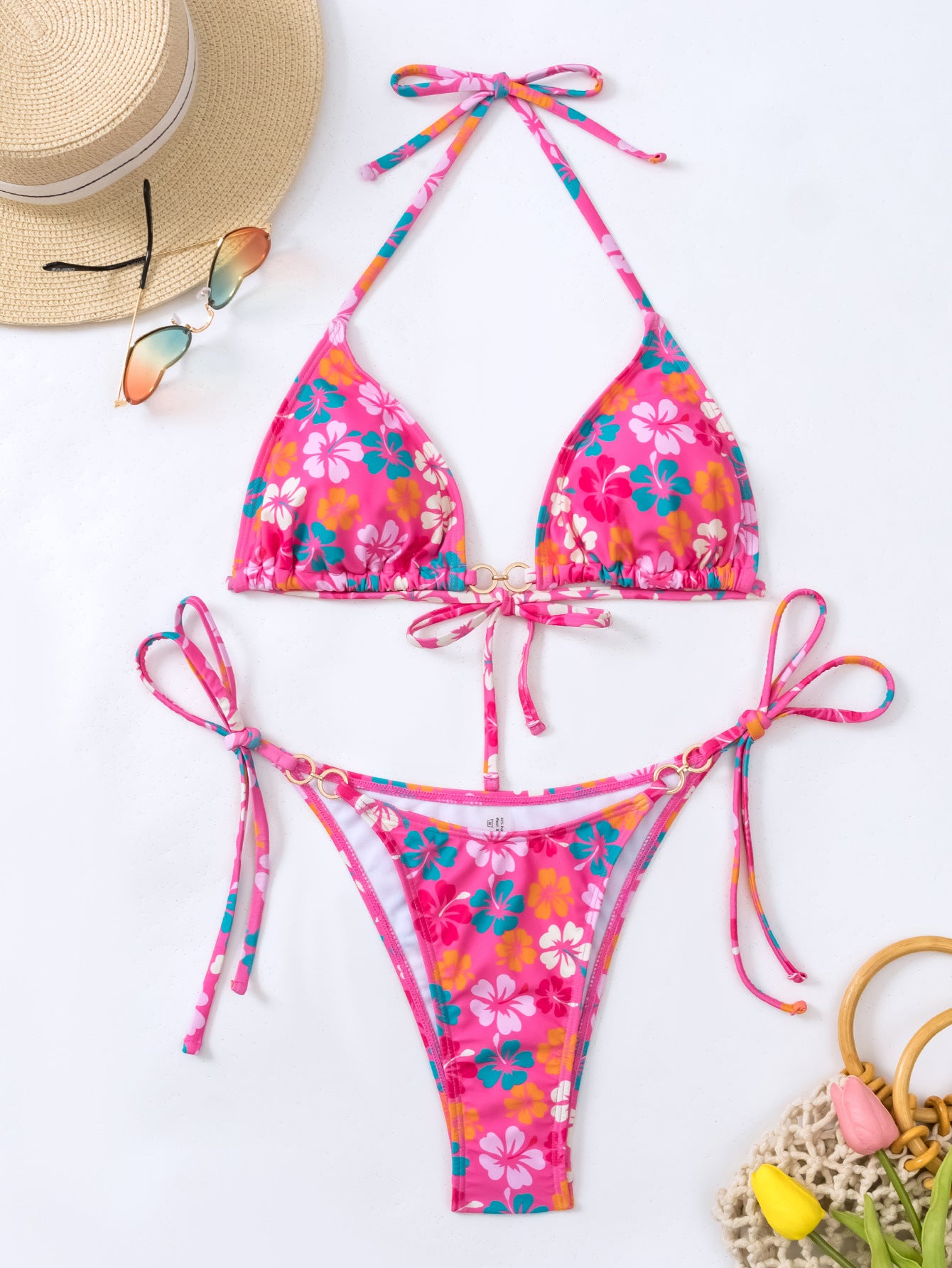 Bikini-Set im Resort-Stil