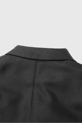 Blazer mit Strasskette - Schwarz