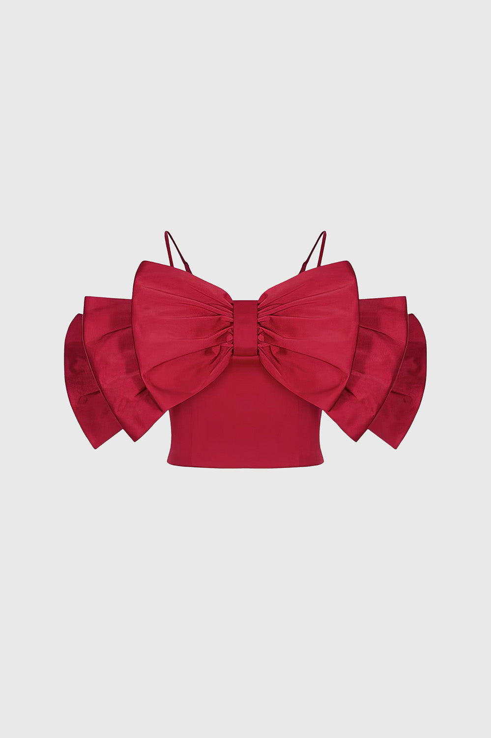 Ring Ribbon Top Ribbon Top - Red