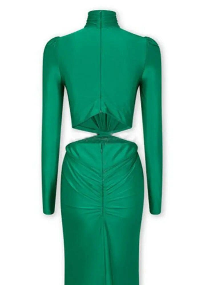 Elegantes Kleid mit ausgehöhlter Taille: Must-Have für den Frühling 