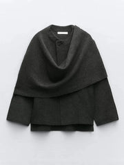 Eleganter Trenchcoat aus Wolle | Vintage Wintermode für Damen 