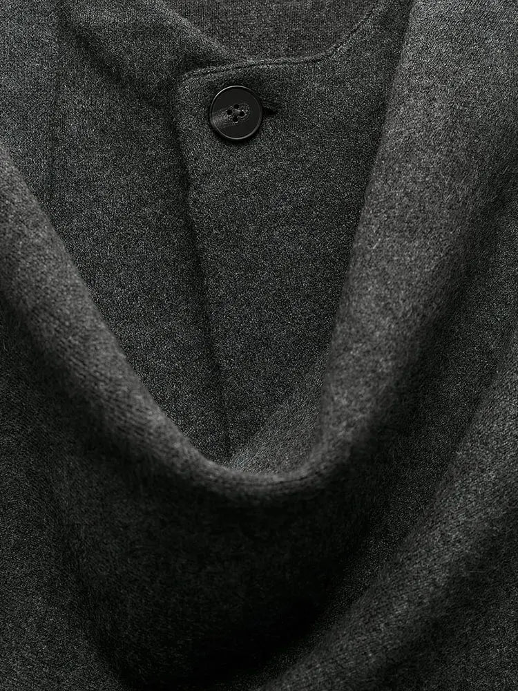 Eleganter Trenchcoat aus Wolle | Vintage Wintermode für Damen 