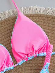 Flamingo Two-Piece Bikini Swimsuit