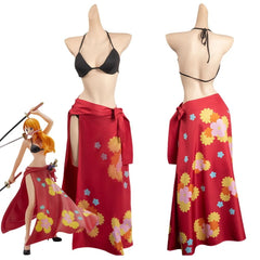 One Piece Nami Cosplay Costume Outfits Halloween Swimsuit