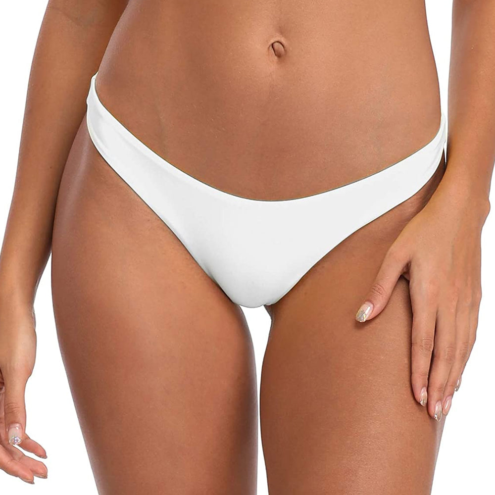 Minimalistisches brasilianisches Bikinihöschen mit Cheeky-Fit