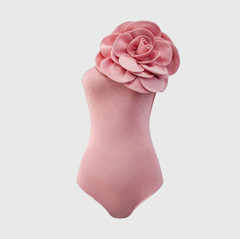 PINK Body mit Blume